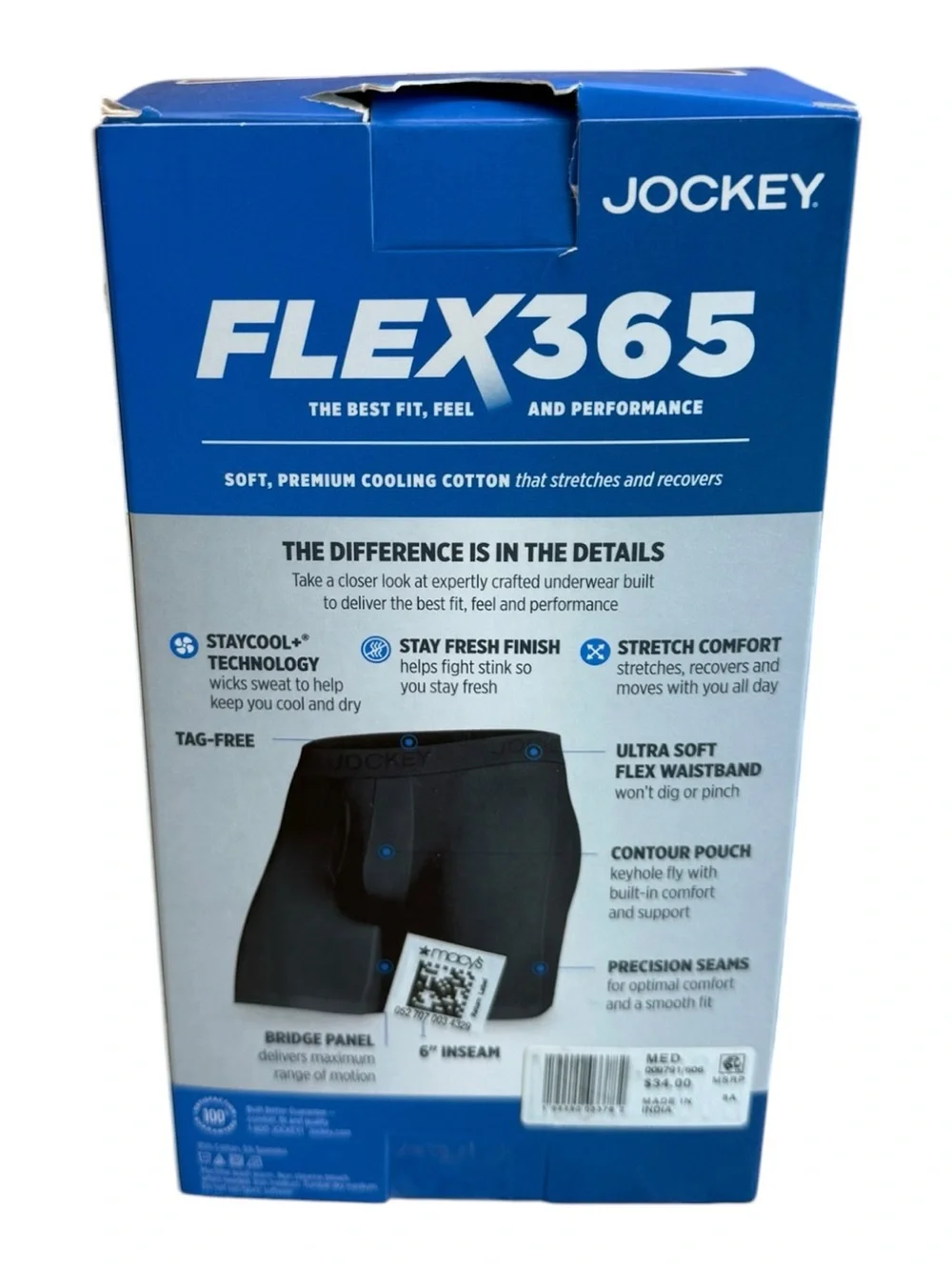 Jockey men pack